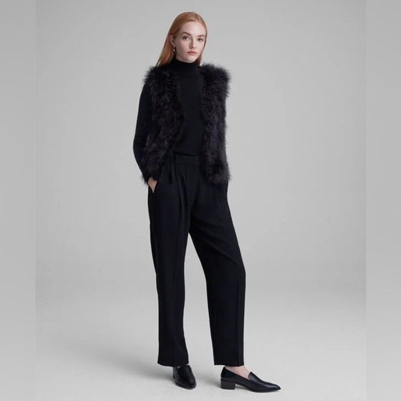 New! Club Monaco violet feather vest 13202 - Picture 4 of 13